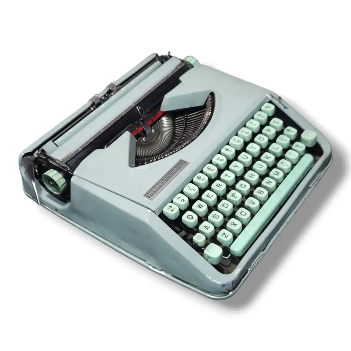 Hermes Baby Mint Green Typewriter