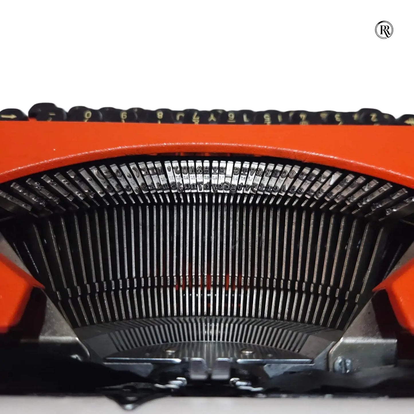 Silver Reed Silverette Cosmic Orange Typewriter