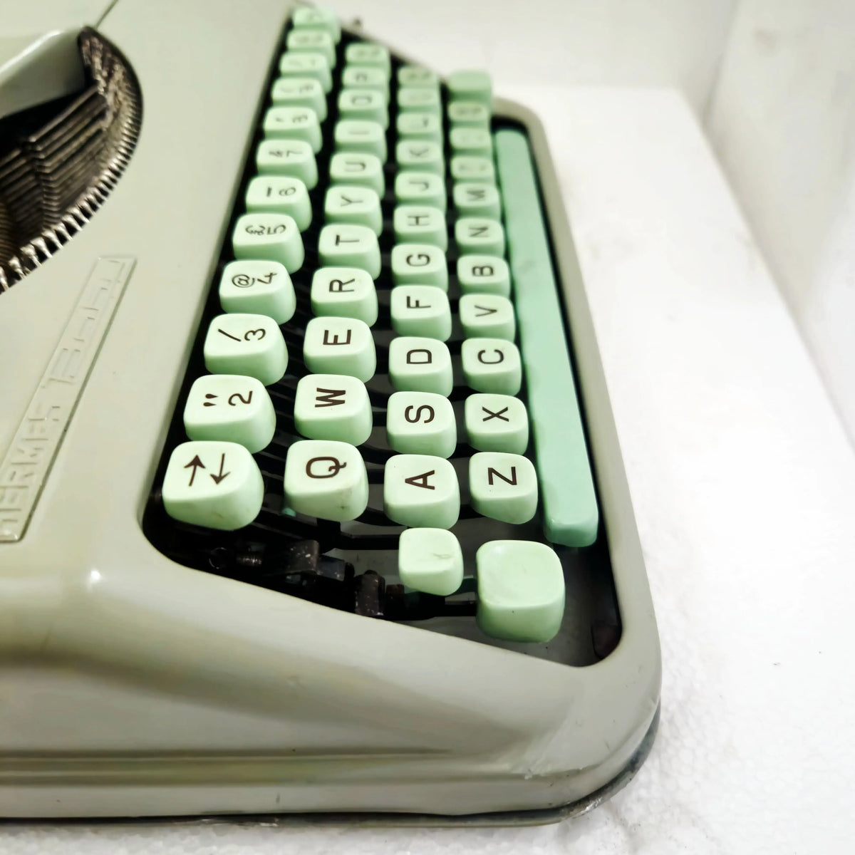 Hermes Baby Typewriter Sage Green