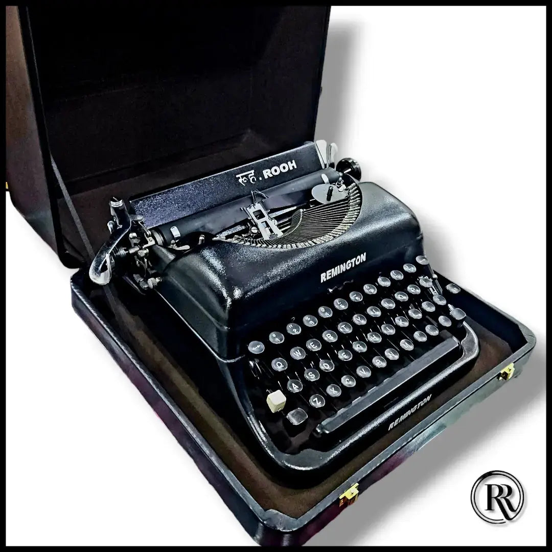 Remington Rand Deluxe Portable Typewriter