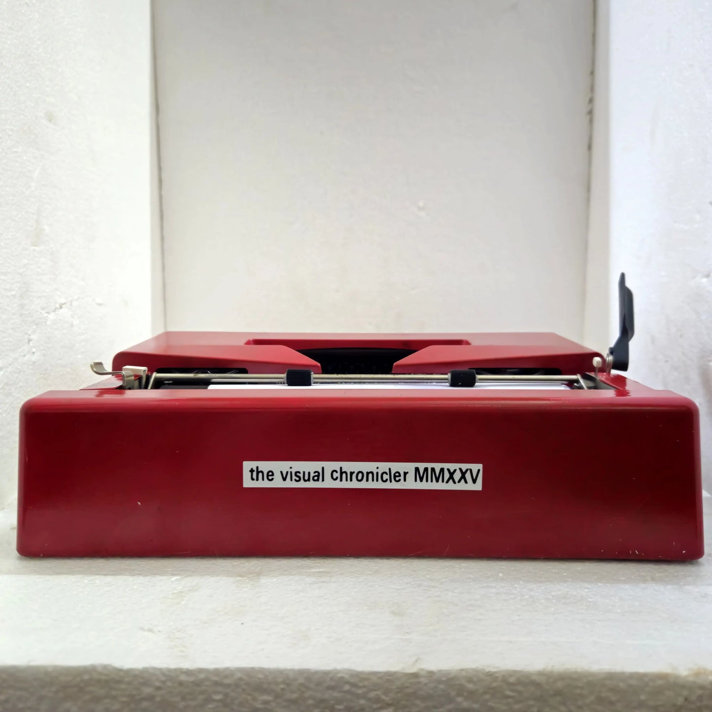 Olivetti Lettera 25 Typewriter Valentino Red