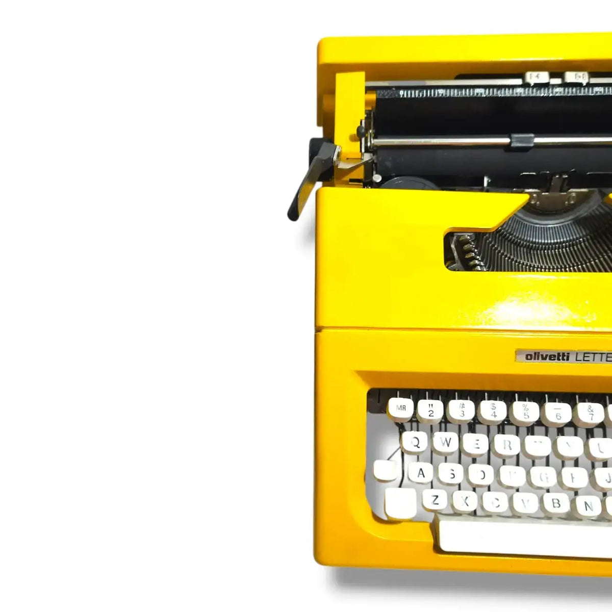 Olivetti Lettera 25 Yellow Gold Typewriter