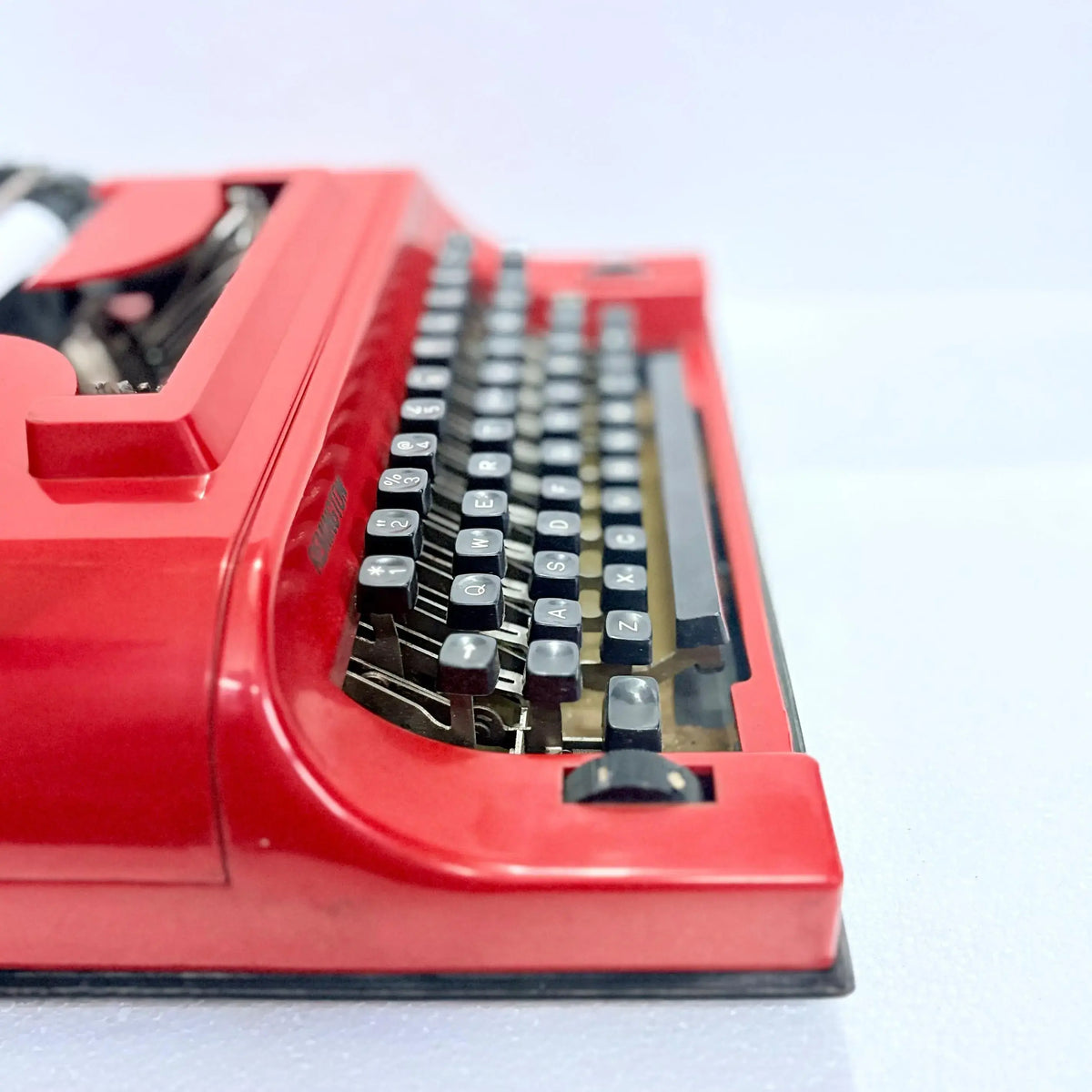 Remington Cosmic Red Travel Riter Typewriter