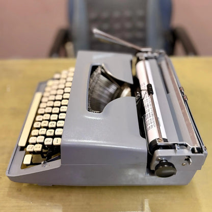 Remington Monarch Ash Grey Typewriter