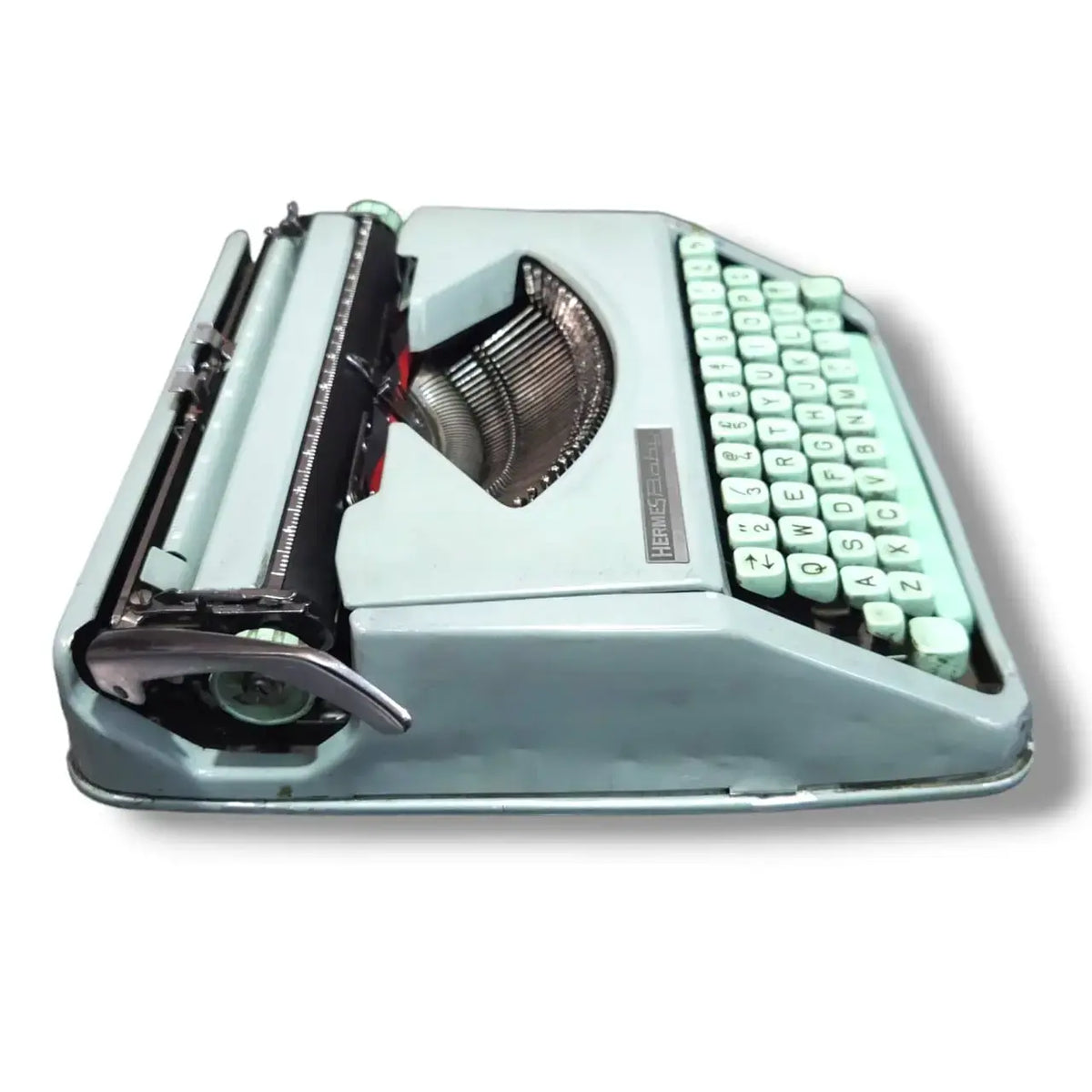 Hermes Baby Mint Green Typewriter