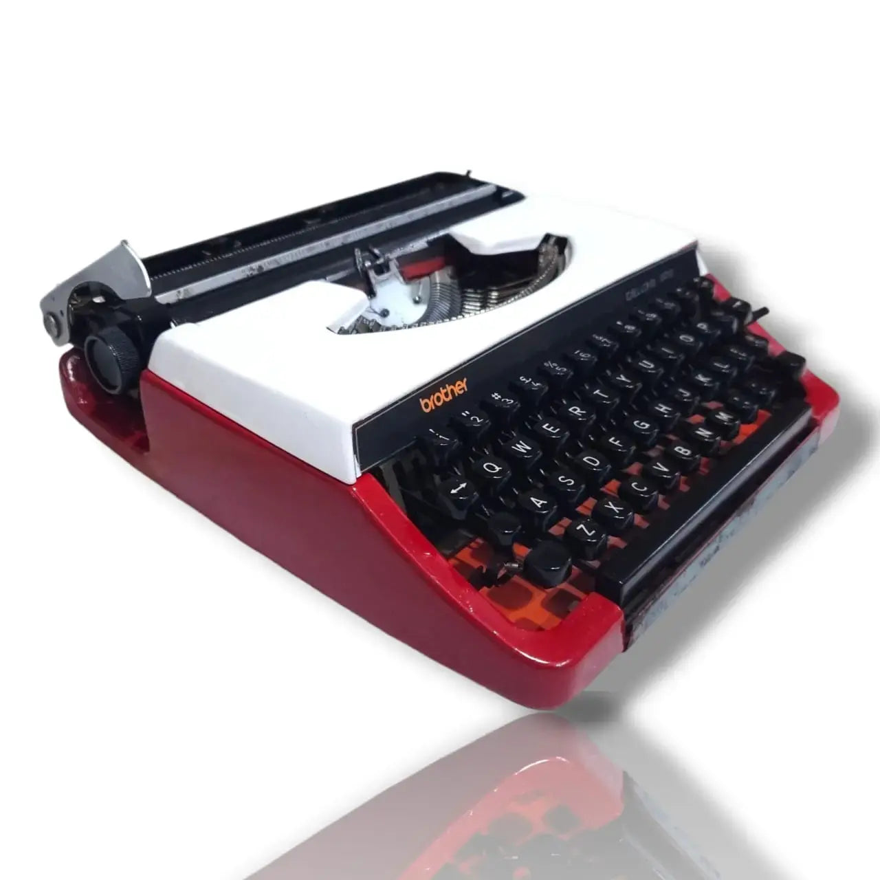 Brother Deluxe 220 Swiss Portable Typewriter