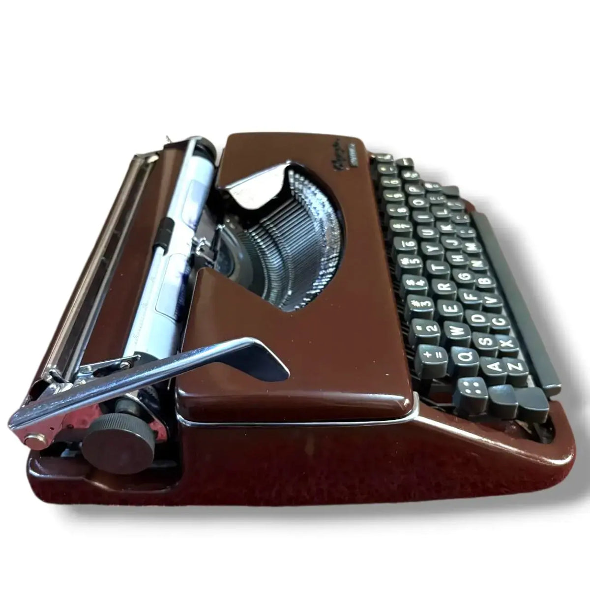 Olympia Splendid 66 Mahogany Typewriter
