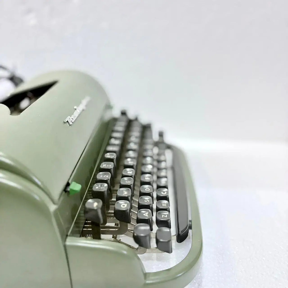 Remington Quiet Riter Olive Military Green Typewriter