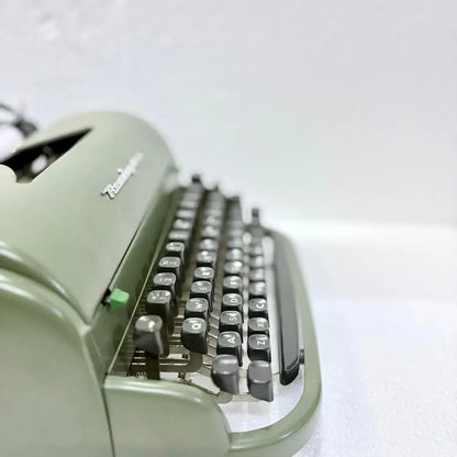 Remington Quiet Riter Olive Military Green Typewriter