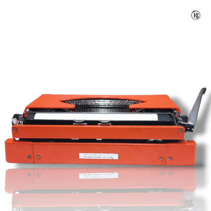 Silver Reed Silverette Cosmic Orange Typewriter
