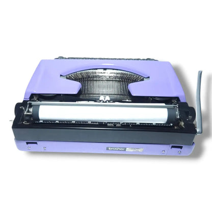 Brother Charger 11 Vintage Mauve Typewriter