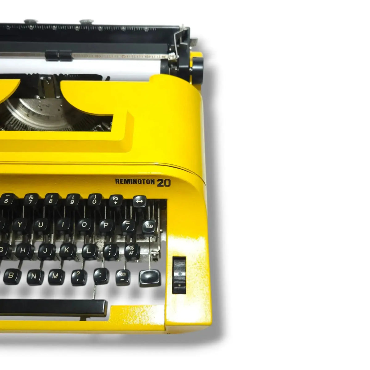 Remington 20 Yellow Gold Typewriter