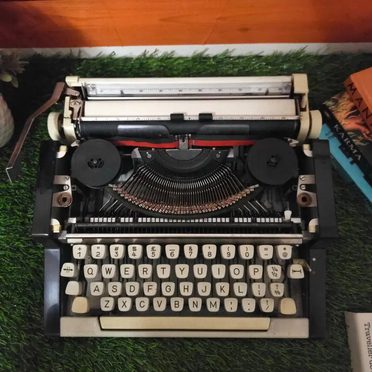 Brand New Olympia Traveller Deluxe Typewriter