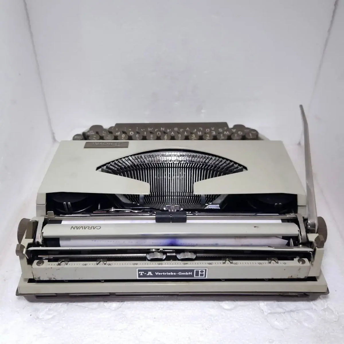 Royal Caravan Portable Typewriter