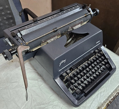 Godrej Prima Original Tamil Brief Typewriter Full Grey Edition