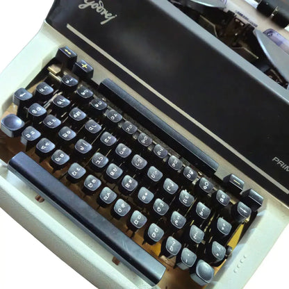Original Godrej Prima Kannada Typewriter