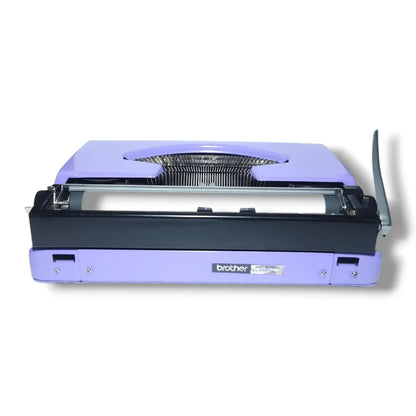 Brother Charger 11 Vintage Mauve Typewriter