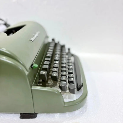 Remington Quiet Riter Olive Military Green Typewriter