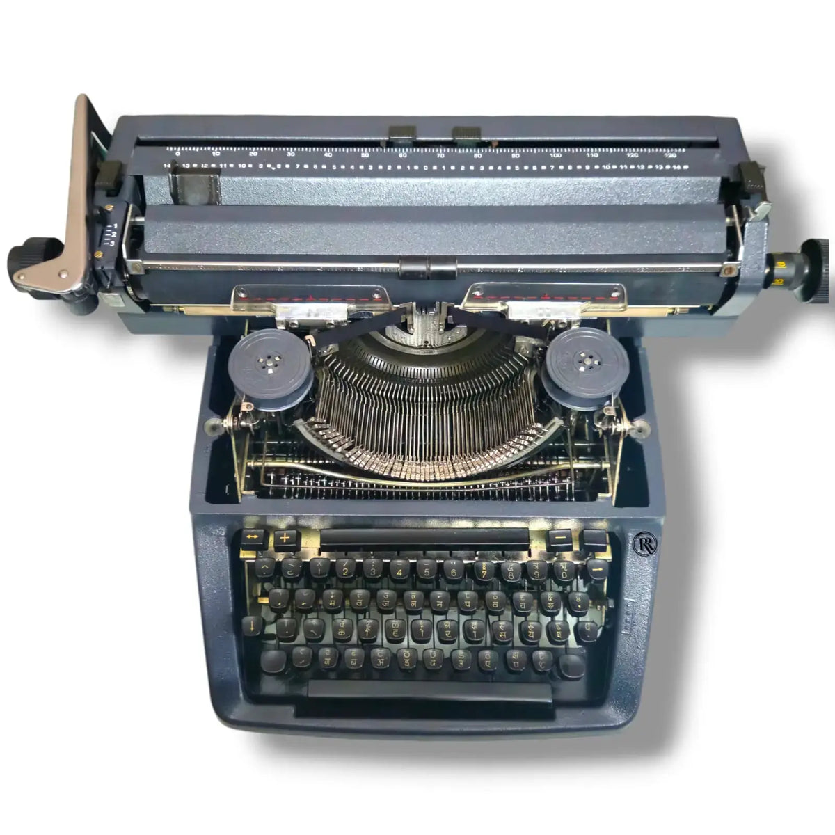 Godrej Prima Brief Hindi Typewriter Full Grey