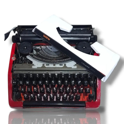 Brother Deluxe 220 Swiss Portable Typewriter