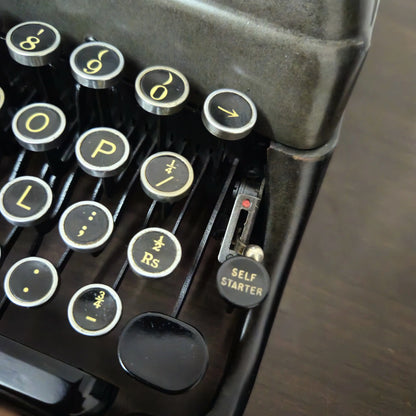 Vintage Remington Deluxe Model 5 Typewriter