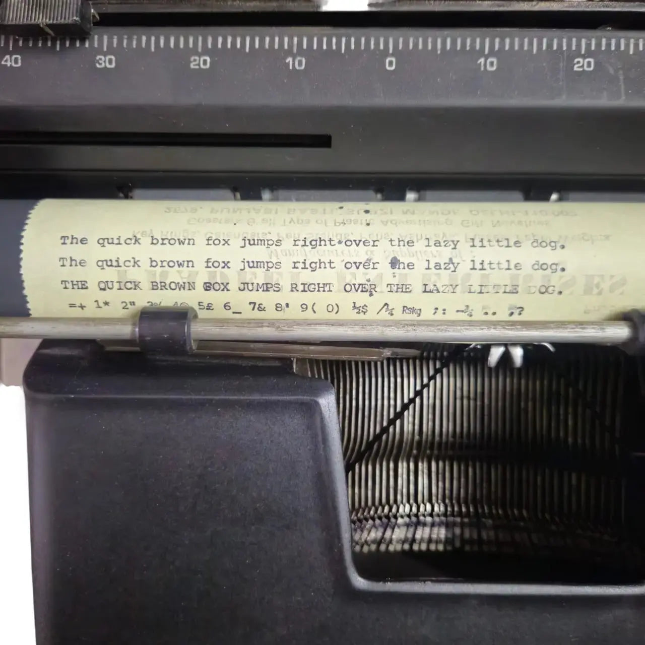 Remington 2000 English Manual Typewriter