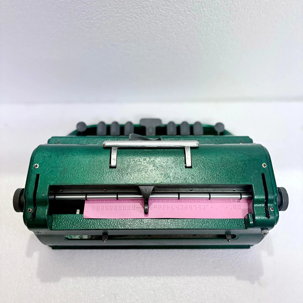 Perkins Braille Typewriter Green Emerald Edition