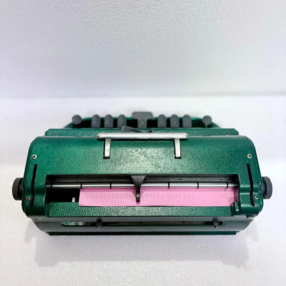 Perkins Braille Typewriter Green Emerald Edition