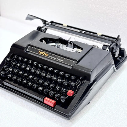 Brother 750 Tr Typewriter Stealth Black Edition