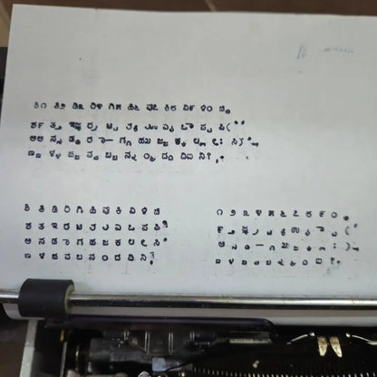 Original Godrej Prima Kannada Typewriter