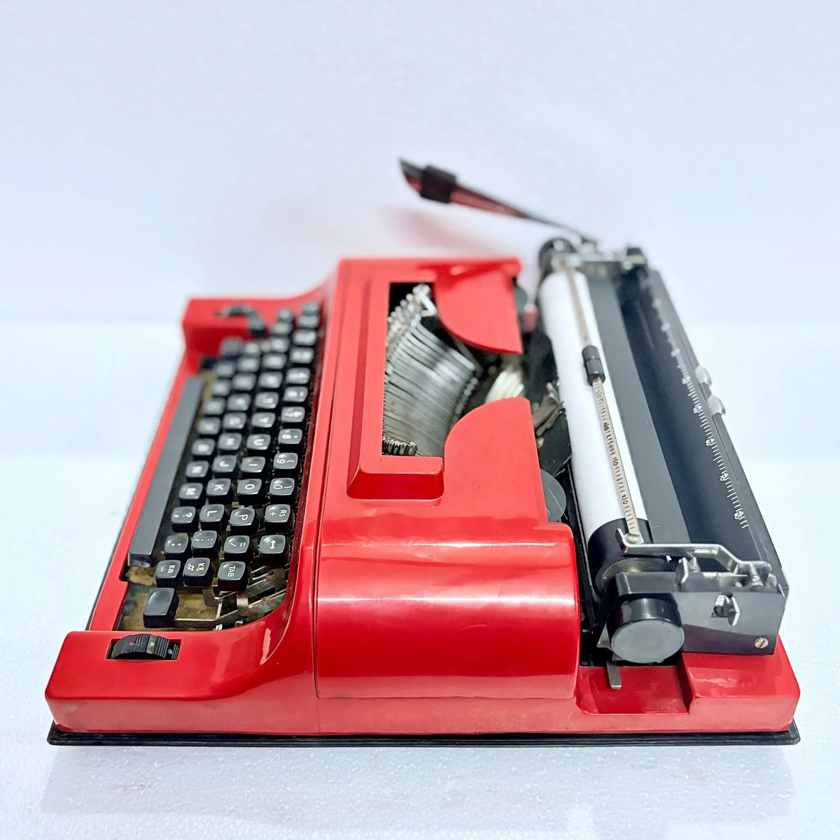 Remington Cosmic Red Travel Riter Typewriter
