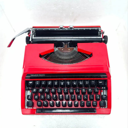 Ruby Silver Reed Sr 100 Tabulator Typewriter