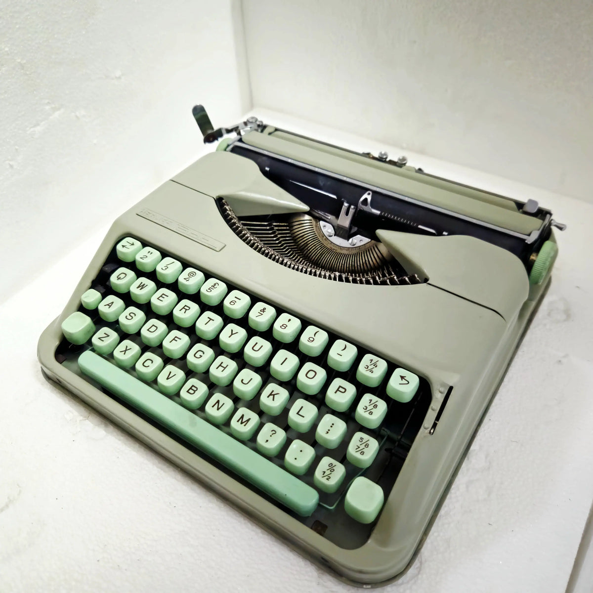 Hermes Baby Typewriter Sage Green