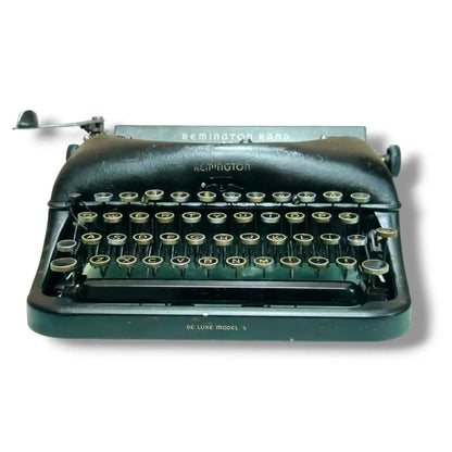 Remington Rand Deluxe Model 5 Typewriter