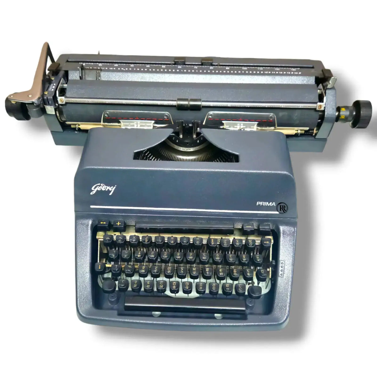 Godrej Prima Brief Hindi Typewriter Full Grey