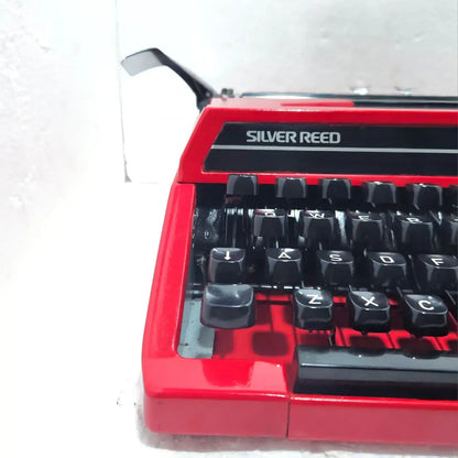 Ruby Silver Reed Sr 100 Tabulator Typewriter