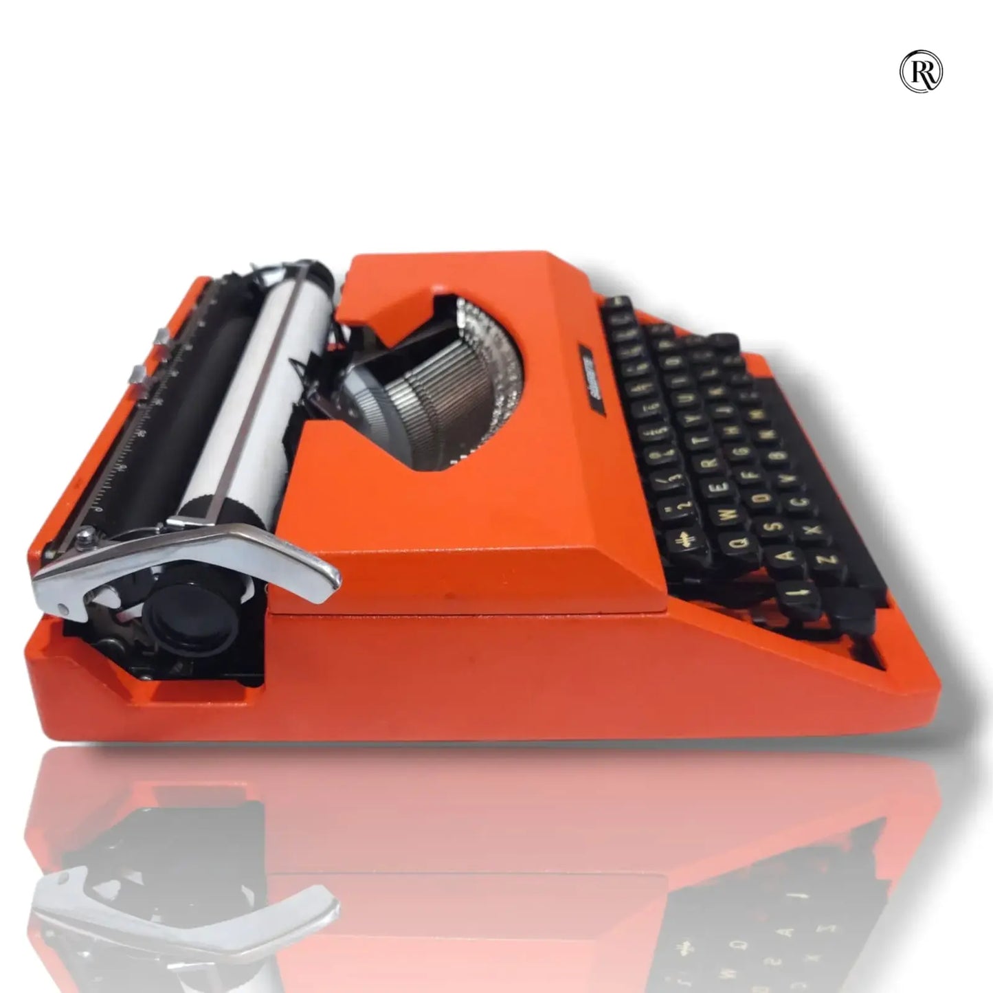 Silver Reed Silverette Cosmic Orange Typewriter