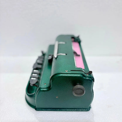 Perkins Braille Typewriter Green Emerald Edition