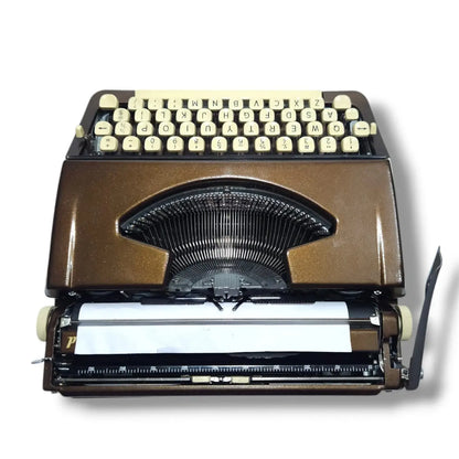 Brother Deluxe 900 Bronze Luxe Typewriter