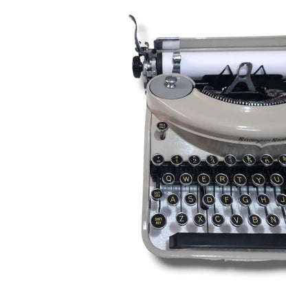 Remington Deluxe Noiseless Typewriter