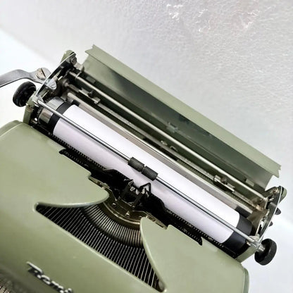 Remington Quiet Riter Olive Military Green Typewriter