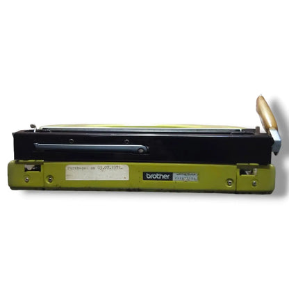 Brother Deluxe 220 Olive Typewriter