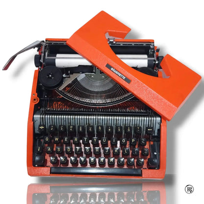 Silver Reed Silverette Cosmic Orange Typewriter
