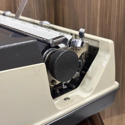 Vintage Kovac M-101A manual typewriter in original factory colours, showcasing timeless Japanese mechanical design | RR Typewriter Mart