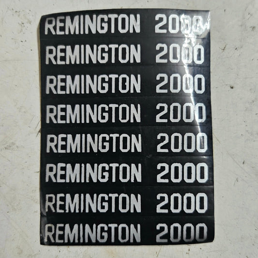 Remington typewriter badge sticker for manual typewriter restoration and repair parts RR Typewriter Mart