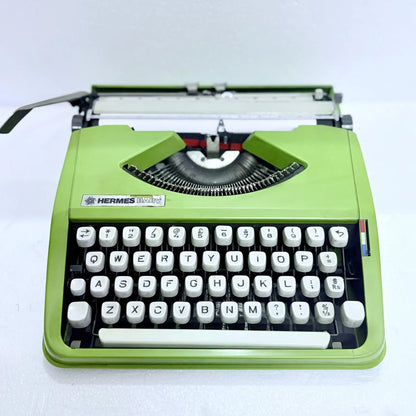 Hermes Baby cursive typewriter for smooth writing and vintage typing experience from RR Typewriter Mart