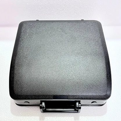 Hermes Baby Black Shadow vintage manual English typewriter, portable writing machine, RR Typewriter Mart online