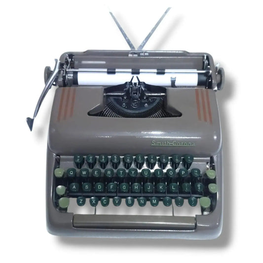 Smith Corona Sterling Typewriter (1960s) - Fully Restored Vintage Model | RR Typewriter Mart