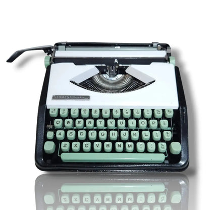 Hermes Baby portable manual typewriter restored vintage typing machine for sale – RR Typewriter Mart