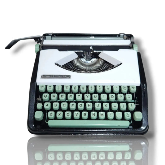 Hermes Baby portable manual typewriter restored vintage typing machine for sale – RR Typewriter Mart